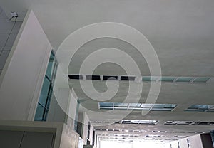 Looking up to the Daylight from the clerestory on the top of the high rise building