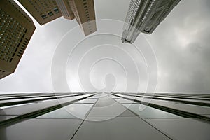 Looking up in tokyo