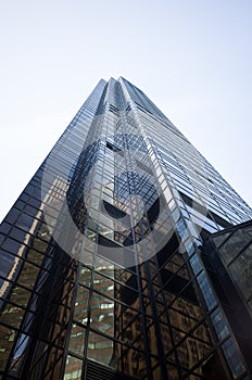 Looking up at the Trump Tower - 5th Avenue, New York City