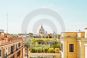 Rome - View From The Piazza Trinta dei Monti photo