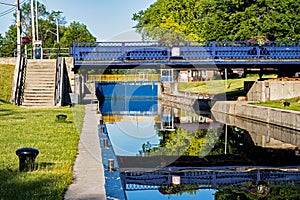 Trent Severn Waterway Lock 32 In Bobcaygeon, Ontario photo