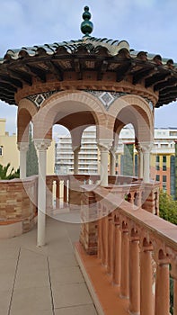 Lookout of House palace-Torremolinos photo