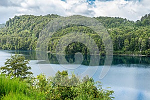 The lookout of the Lake Correntoso