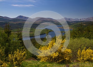 Lookout at Loch Garry