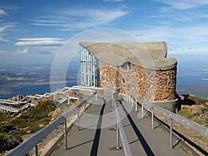 Lookout at Mt Wellington