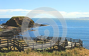 Lookout at Phillip Island, Australia
