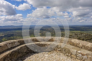 Lookout point, the balcony of the extremadura in montanchez, Spa photo