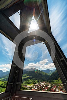 Lookout tower called Heart of Terchova in Slovakia