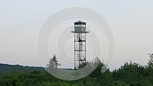 Lookout tower on the country border