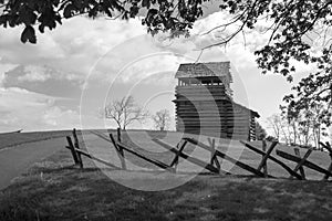 Lookout Tower on Groundhog Mountain - Blue Ridge Parkway, Virginia, USA