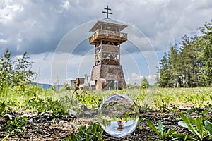 Lookout tower Haj  Nova Bana  Slovakia