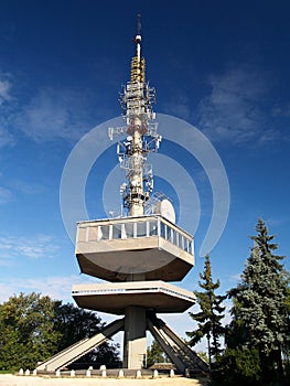 Lookout tower in Miskolc, Hungary photo