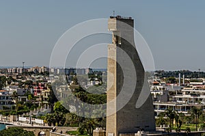 Monumento marinaio in Brindisi Italy photo