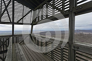 Lookout tower in the Pilis