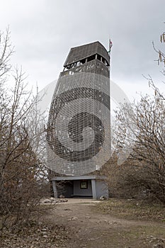 Lookout tower in the Pilis