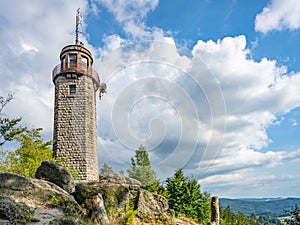 Lookout Tower on Prosecsky Hreben at Daytime