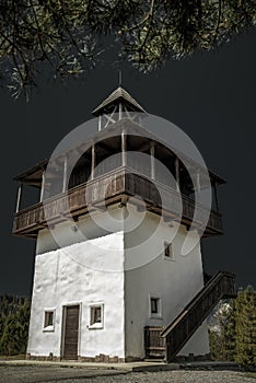 Lookout Veza in village Velke Borove, Slovakia