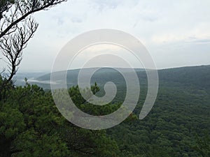 Lookout view at Devils Lake Wisconsin