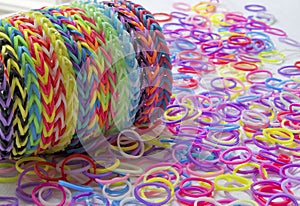 Loom band Bracelets photo