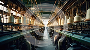 loom woven textile mill