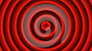 Looney tunes red circles vortex quick animation loop