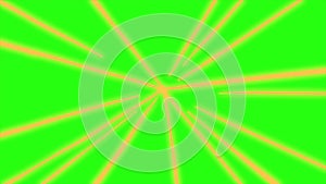 Loop animation energy with comic style on green screen background