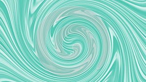 Loop green blue twirl gradient line vortex motion