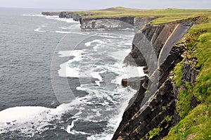 Loop head cliffs, Ireland