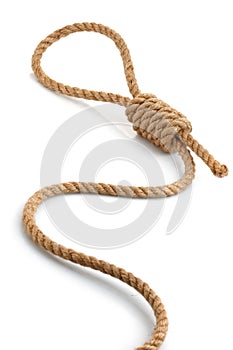 Loop hempen rope