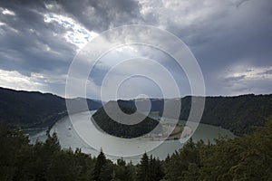 Loop of the river Danube