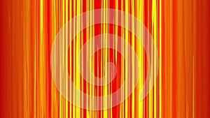 Loop vertical yellow orange red speed line animation