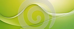 Looped Shapes in Lime and Whitesmoke