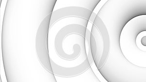 Looping background animation with white concentric circles moving from center