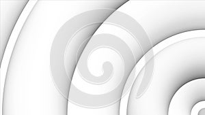 Looping background animation with white concentric circles moving from corner