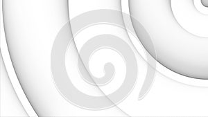 Looping background animation with white concentric circles moving from corner