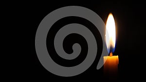 Looping of candle