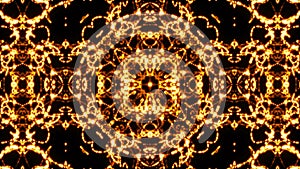 Looping kaleidoscope sequence