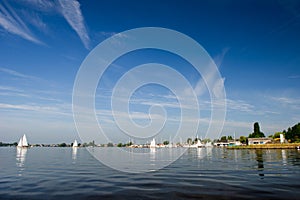 Loosdrechtse plassen in Holland