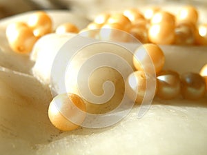 Loose Golden Pearls