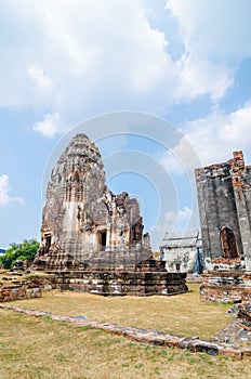 Lopburi, Thailand : Wat Phra Sri Rattana Mahathat.