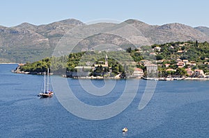 Lopud Island in Croatia