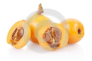 Loquat fruits group