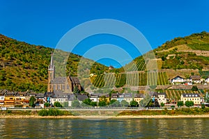 Lorchhausen town in Germany