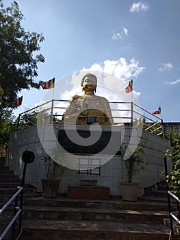 Lord Buddha, Maitre Vihar, Bhopal, India.