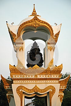 Lord Ganesh Statue in Shrine