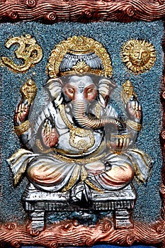 Lord Ganesha clay idol