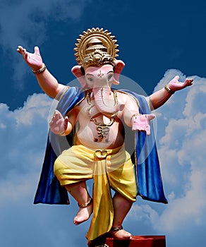 Lord Ganesha - dancing photo