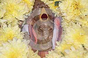 Lord Ganesha, the elephant-headed Hindu deity photo