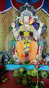 Lord Ganesha Idol in mumbai.