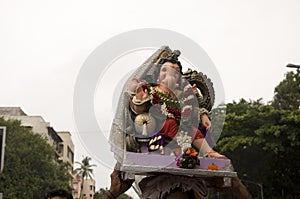 Lord Ganesha Procession Seven photo